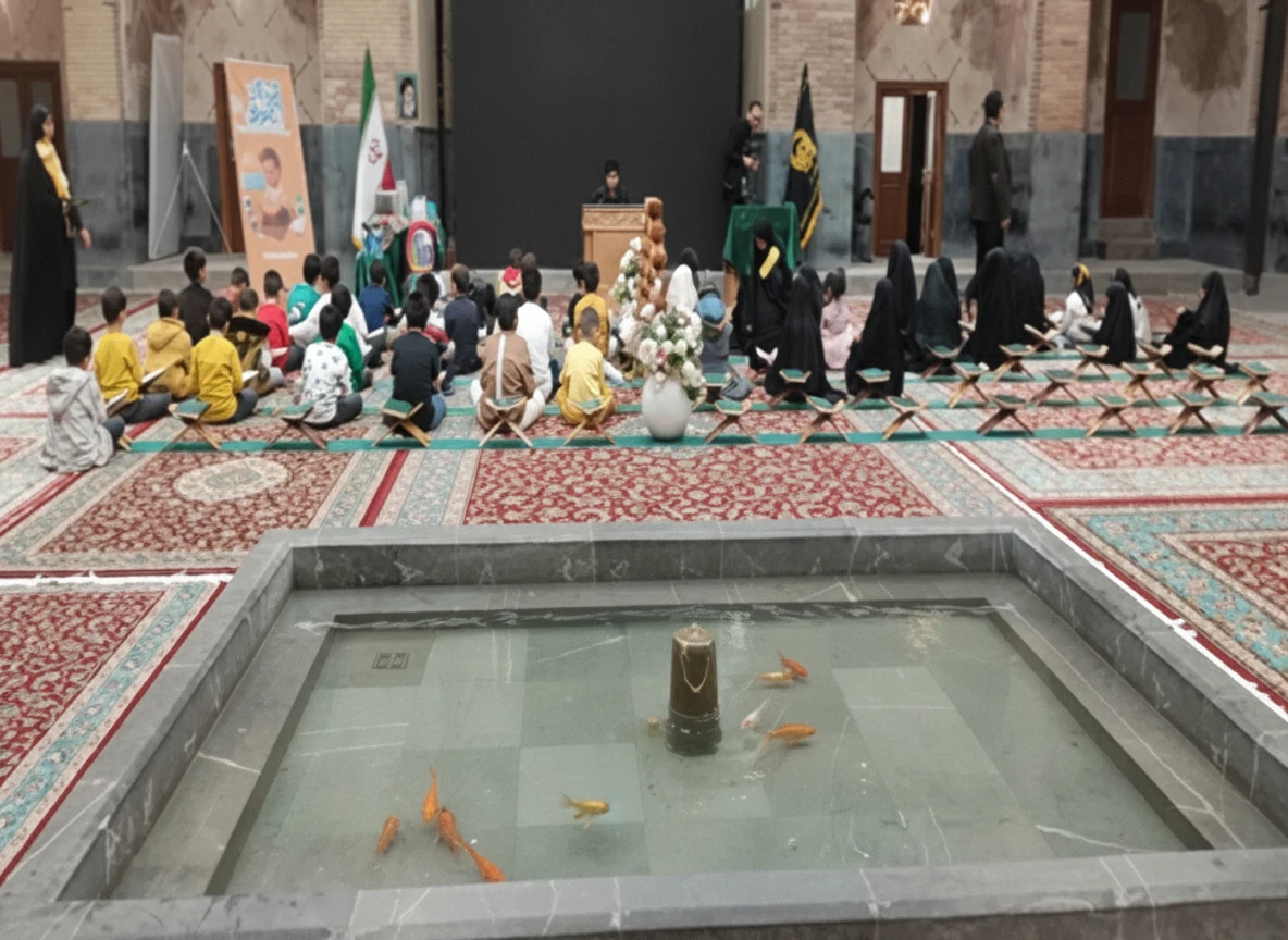 سفر نور و امید؛ روایت زیارت معنوی فرزندان نیکسا از حرم رضوی